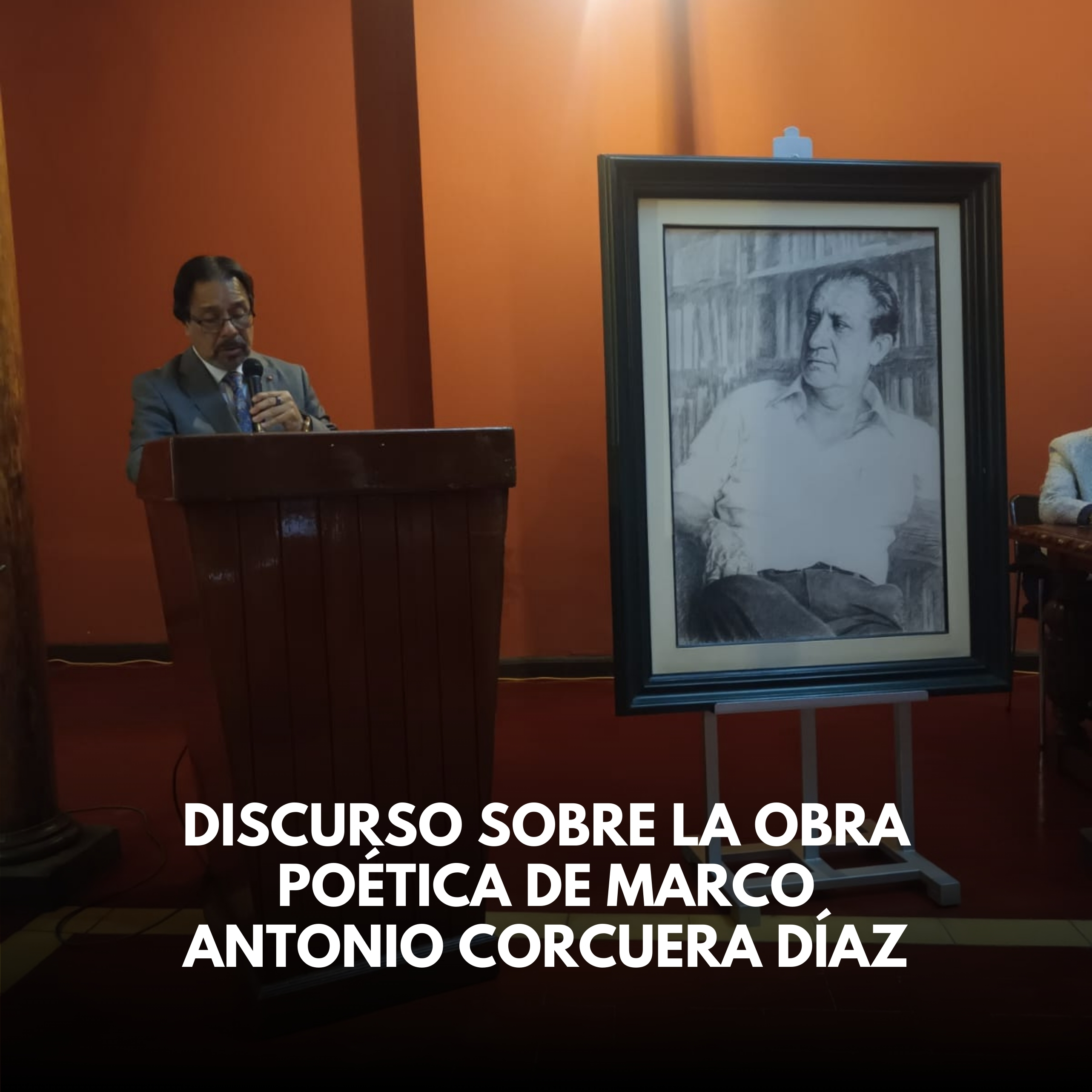 Discurso sobre la obra poética de Marco Antonio Corcuera Díaz