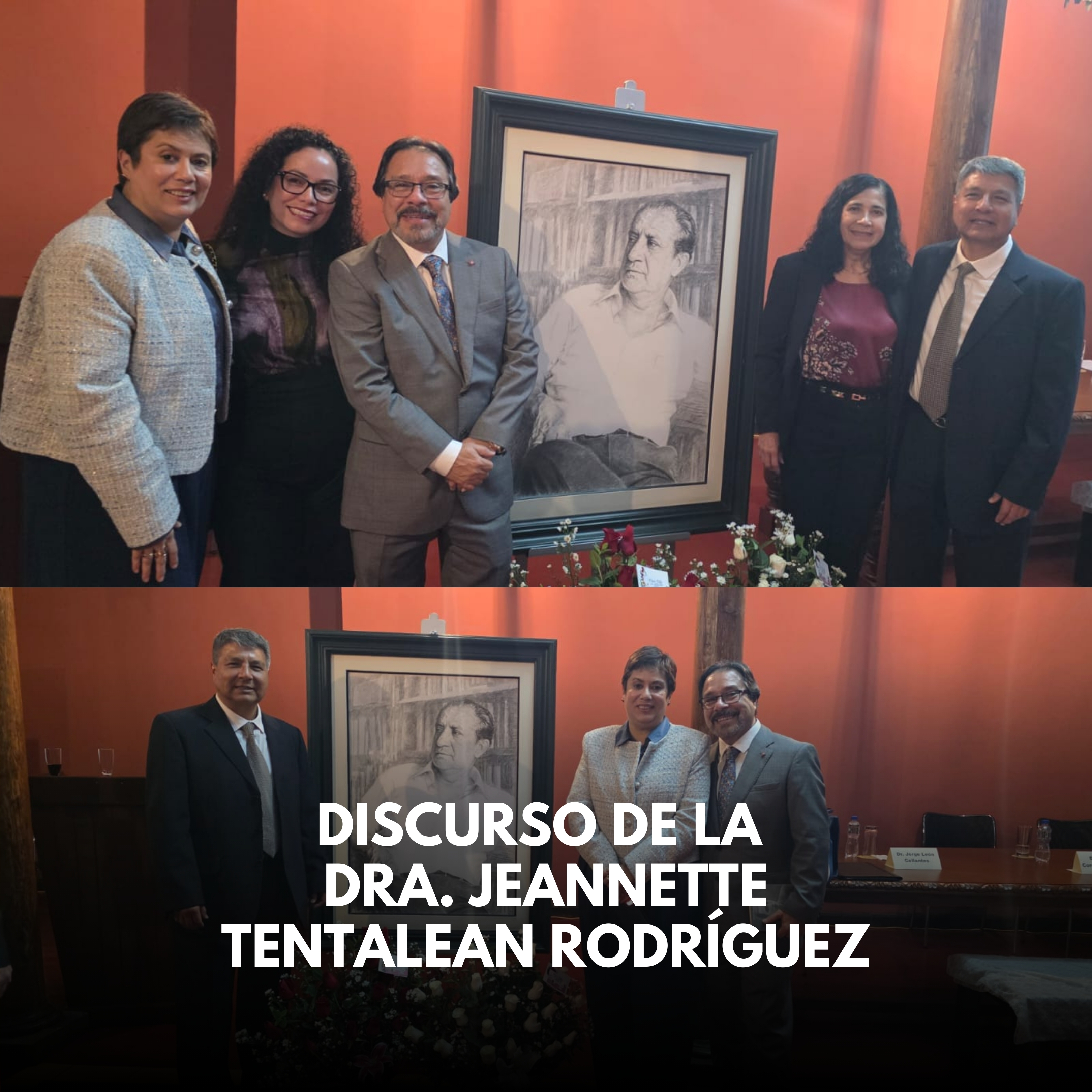 Discurso de la Dra. Jeannette Tentalean Rodríguez